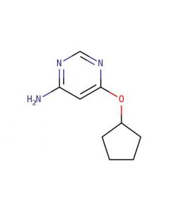 Astatech 6-(CYCLOPENTYLOXY)PYRIMIDIN-4-AMINE; 0.25G; Purity 95%; MDL-MFCD23993499